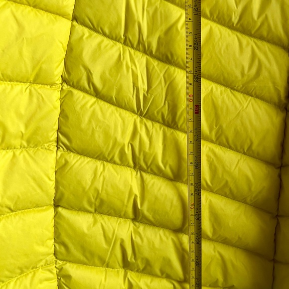 Lands' End Yellow Down Vest - Picture 4 of 4